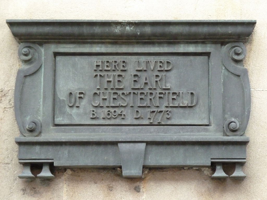 Plaque from The Earl's Estate