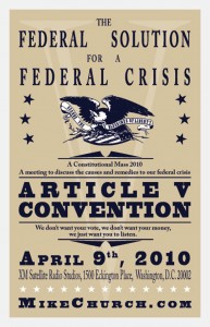 James Madison author Kevin Gutzman attends 2010 Article V forum