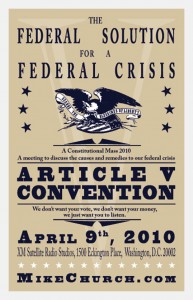 Bruce FEin was on our Article V Convention panel