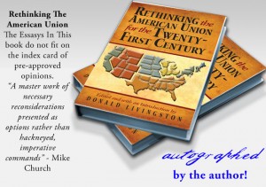 Own your AUTOGRAPHED copy of THE book on the American Union's realignment