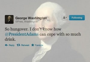 george washington twitter