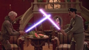 saddam light saber