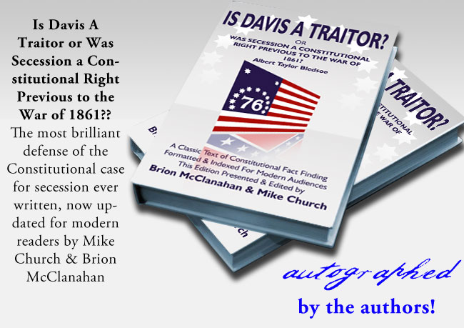 Is Davis a Traitor? In Paperback, get it signed by the Editor! Click here to find out how!