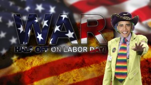 WAR labor day sale obama