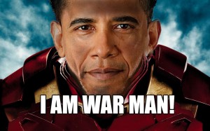 obama war man