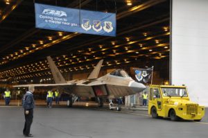First Pacific F-22 rolls out