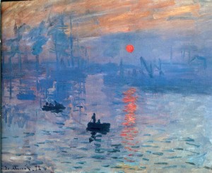 monet impression-sunrise