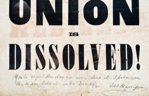 American Union is dissolved-nespaper headline