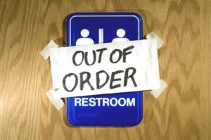 out of order bathroom (gender neutral)