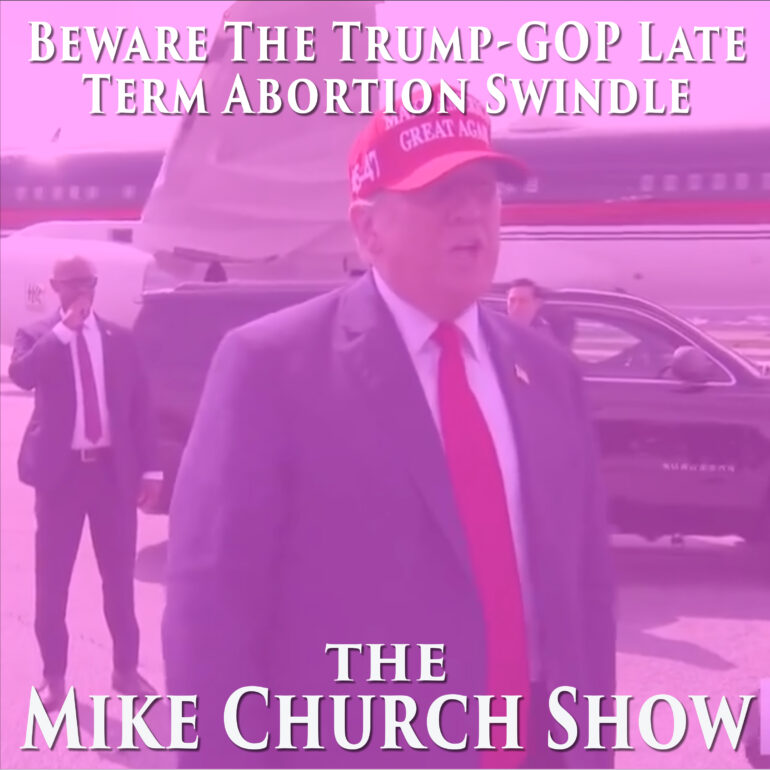 Trump touts his pro-abort stance