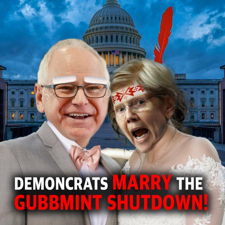 Demoncrats Marry the Gubbmint Shutdown Walz & Warren - PREVIEW-MCS 2232