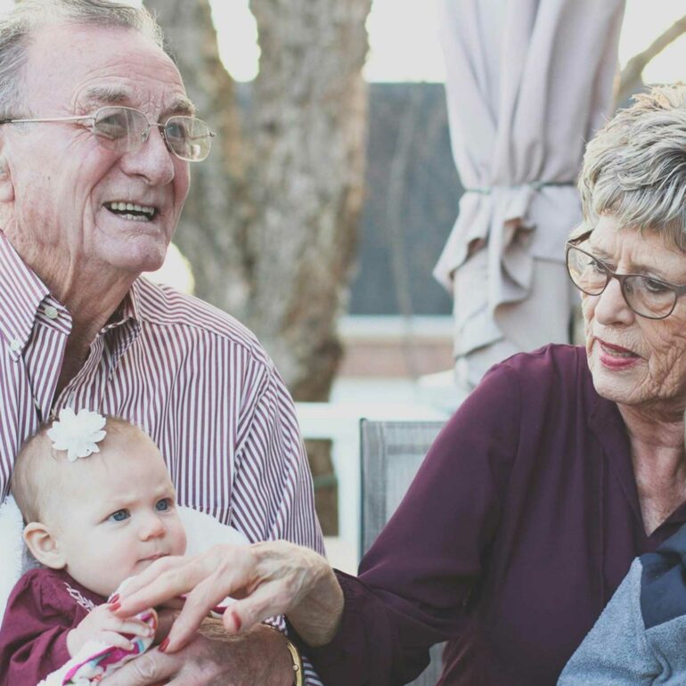 Babies and Grandparents, Hallmarks of Traditional Families and Stable Societies.