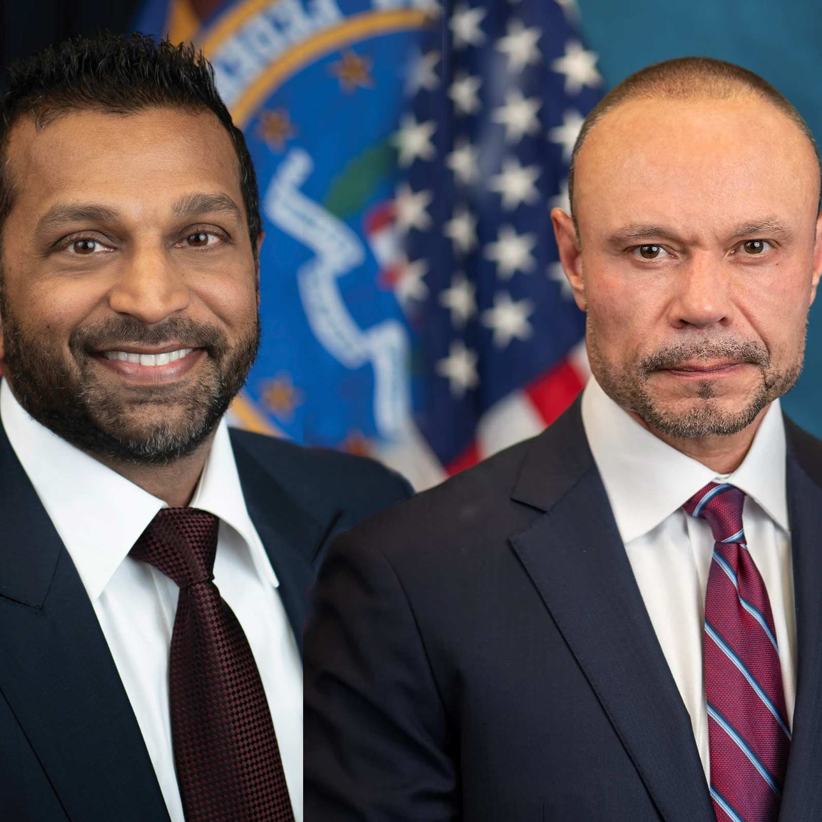 FBI Director Kash Patel and Deputy Director Dan Bongino