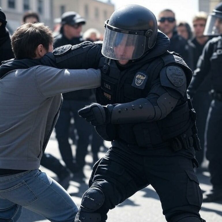 Gavin Newsom and Karen Bass allowing intentional destruction of property in California Riots are acts of Treason