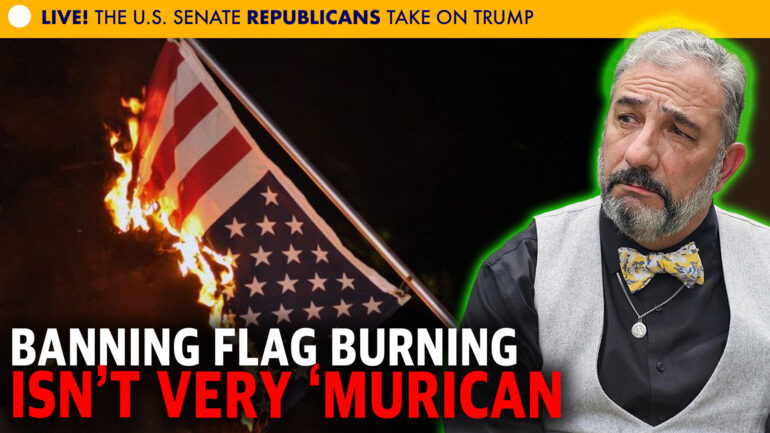 Banning Flag Burning Isn't Very American